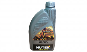 Моторное масло в подарок при покупке снегоуборщика HUTER